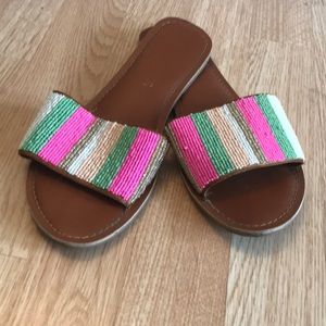 Coconuts by Matisse Beaded Slide Sandals